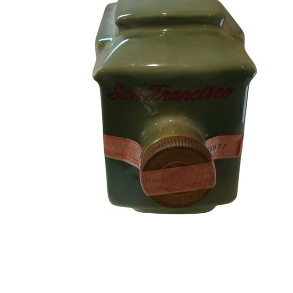 Vintage Jim Beam 1968 Whiskey Bottle Powell & Mason Trolley Cable Car San Franci - Picture 4 of 13